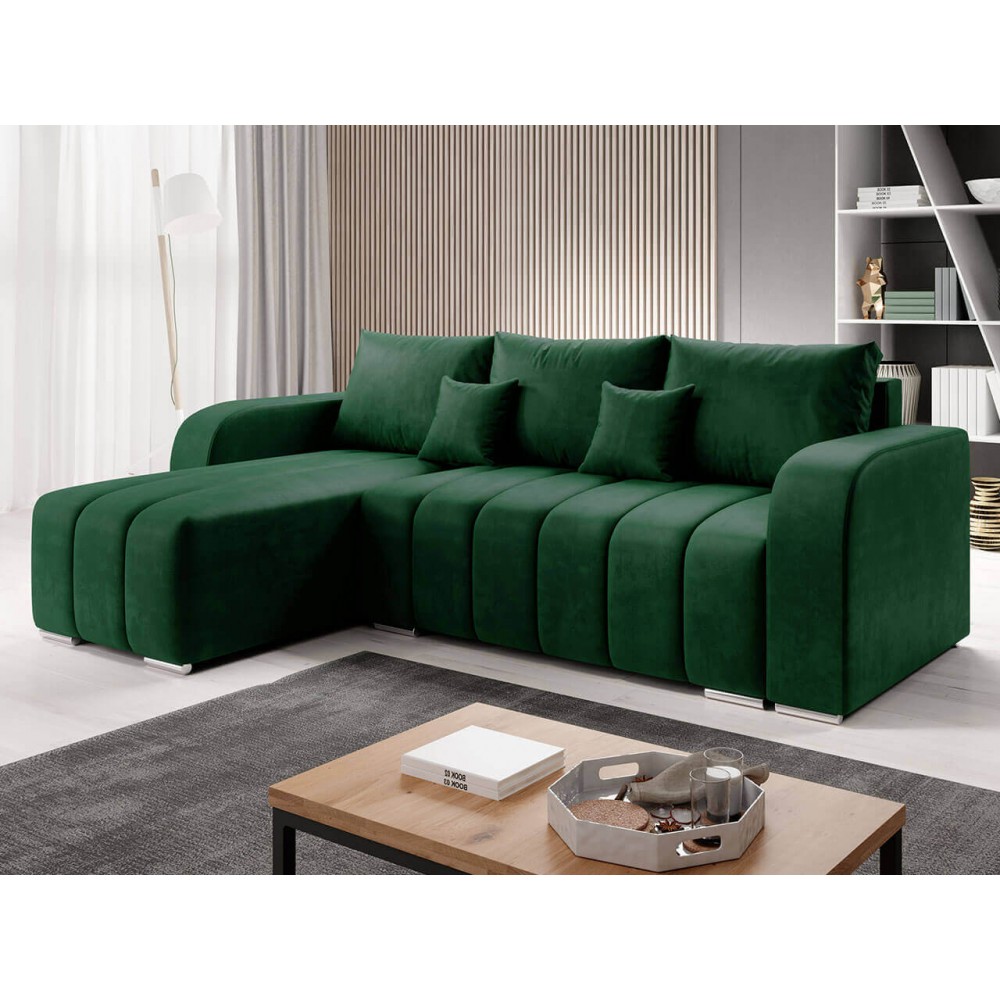 Γωνιακός καναπές Pufetto-Prasino