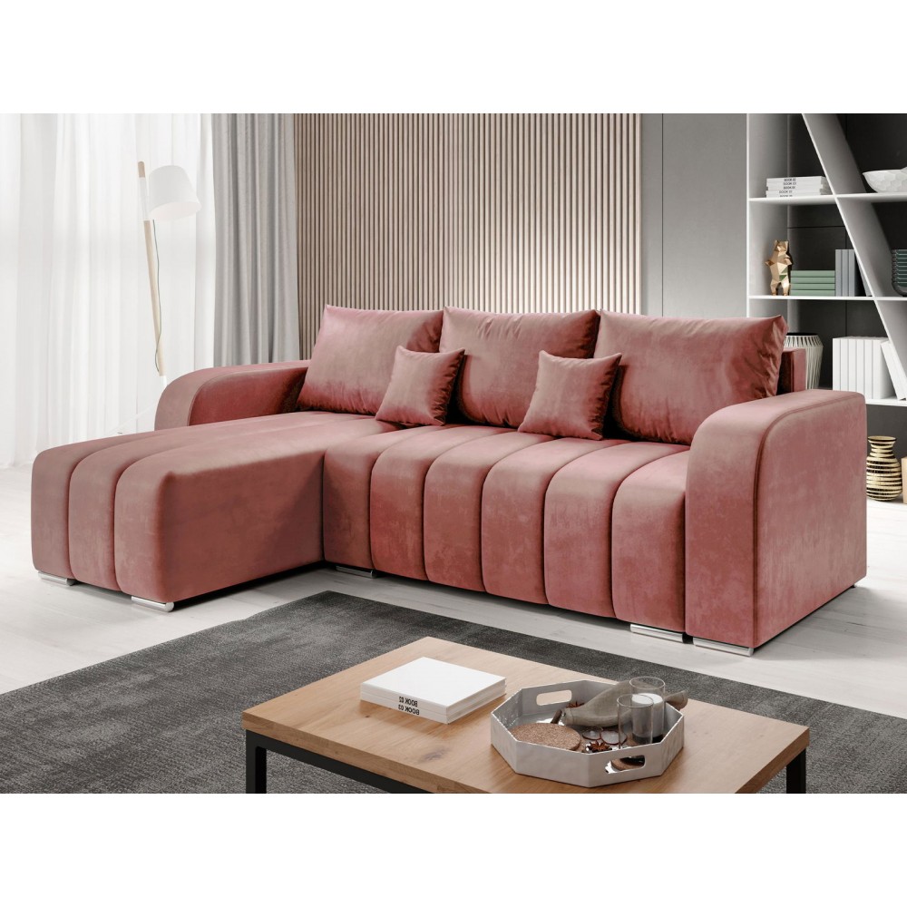 Γωνιακός καναπές Pufetto-Sapio milo