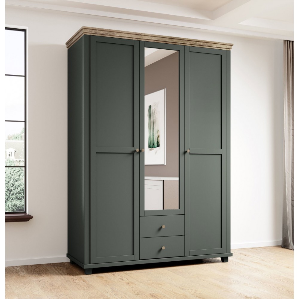 Ντουλάπα τρίφυλλη Capel 156x62x216