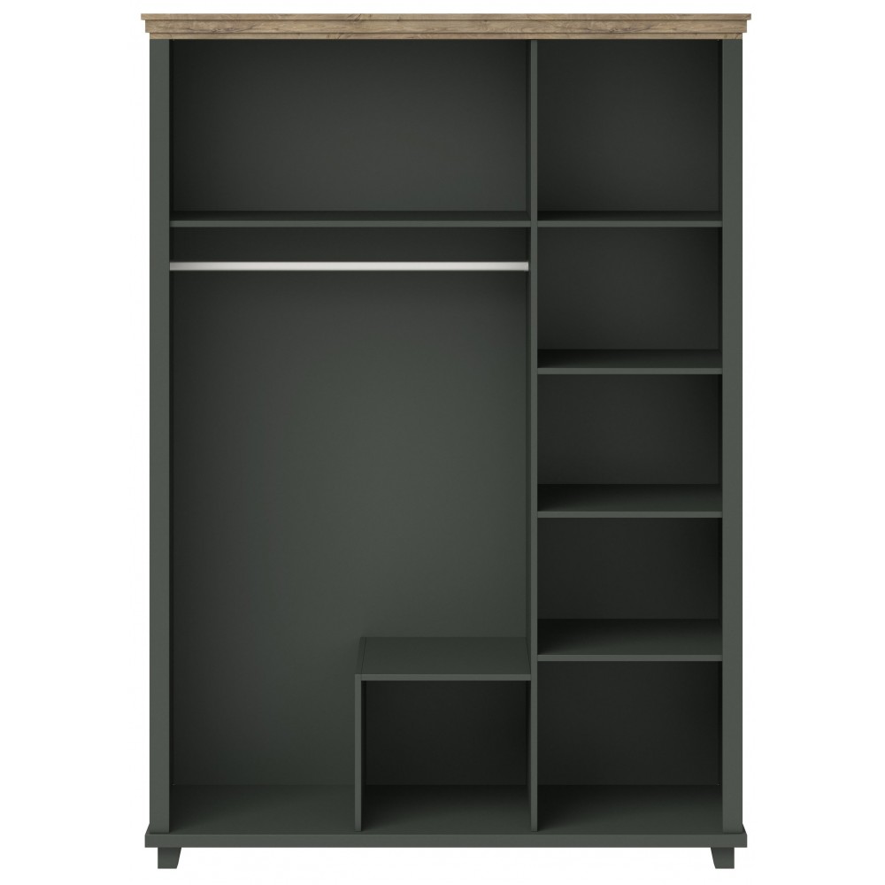 Ντουλάπα τρίφυλλη Capel 156x62x216