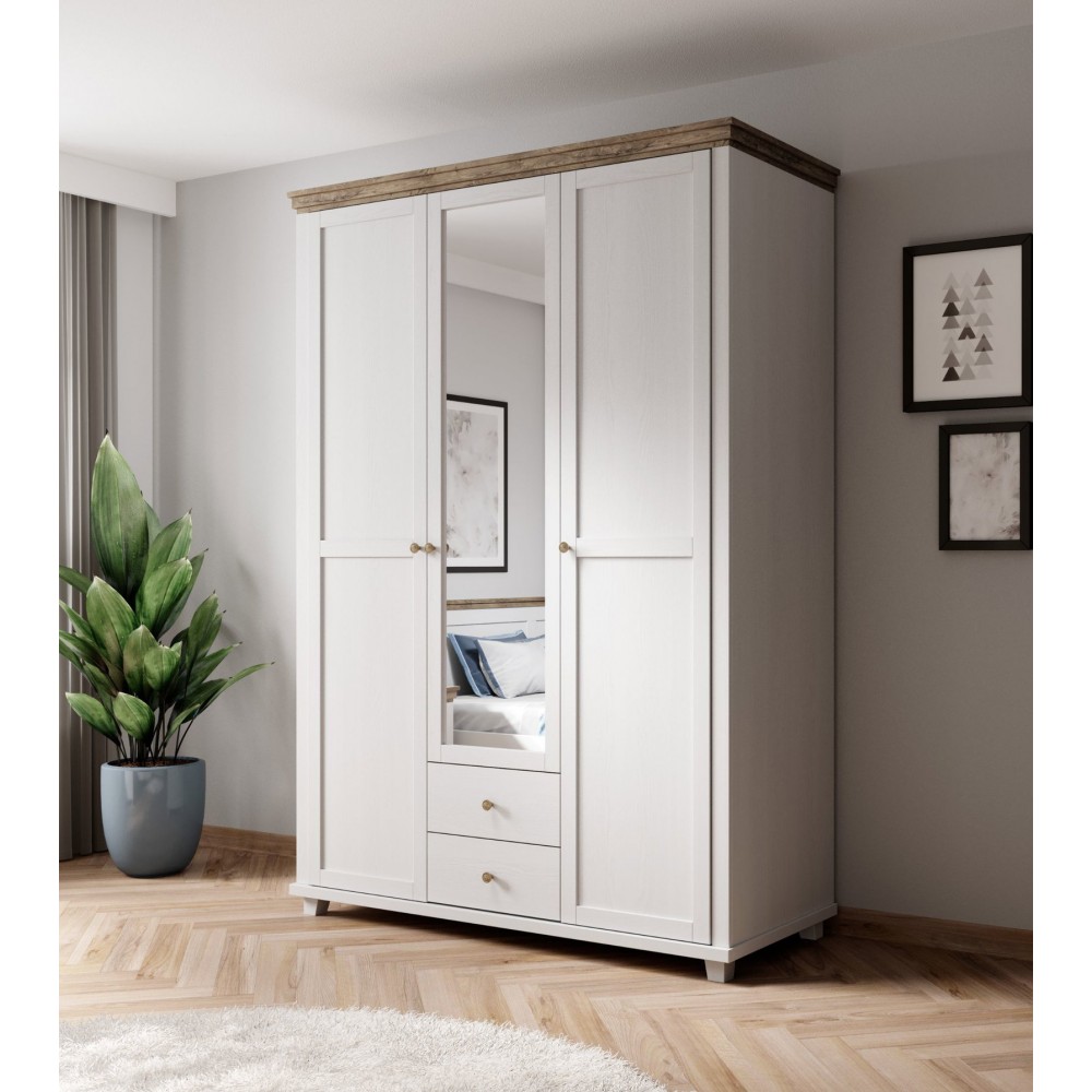 Ντουλάπα τρίφυλλη Capel 156x62x216