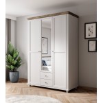 Ντουλάπα τρίφυλλη Capel 156x62x216
