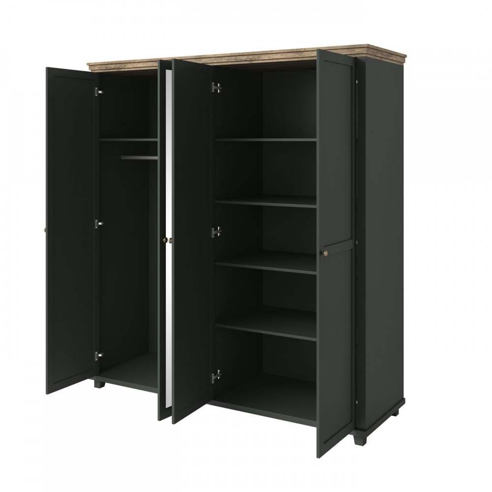 Ντουλάπα τετράφυλλη Capel-Prasino