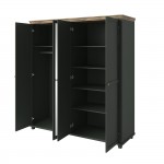 Ντουλάπα τετράφυλλη Capel-Prasino