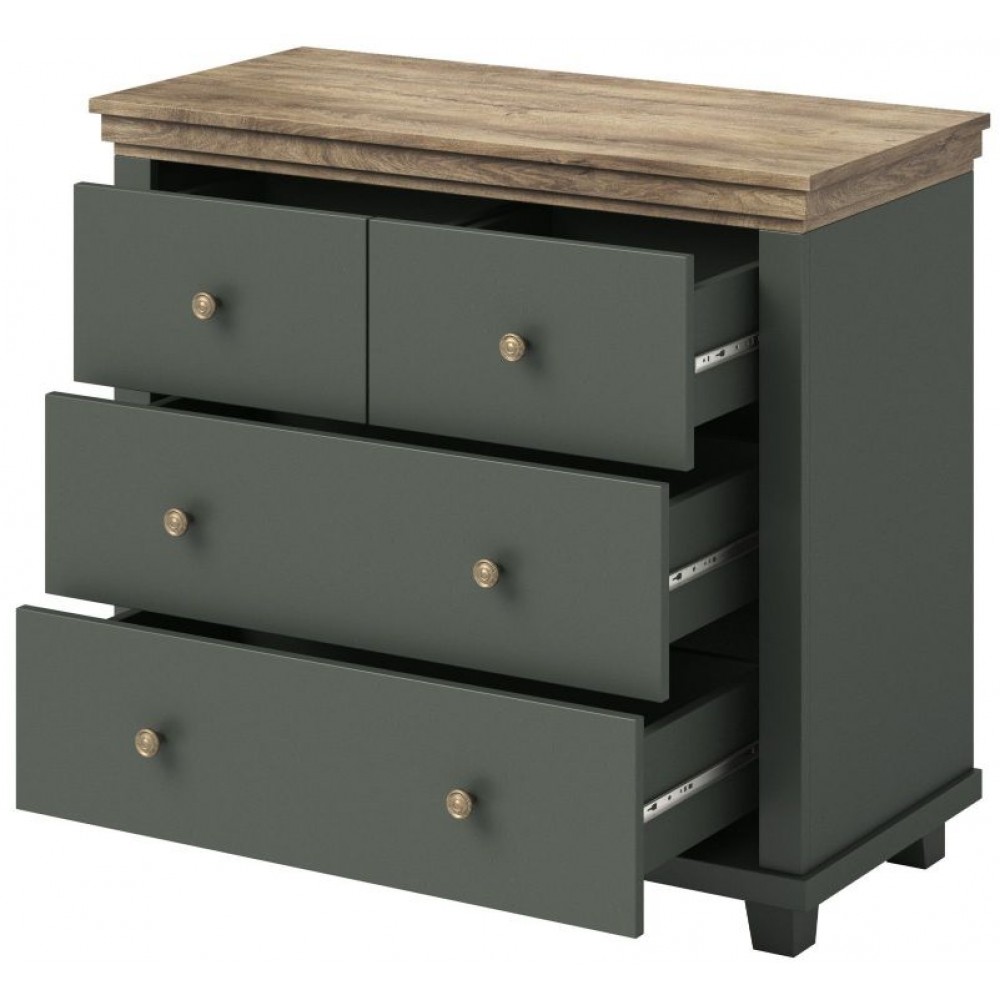 Συρταριέρα Capel 4S-Prasino