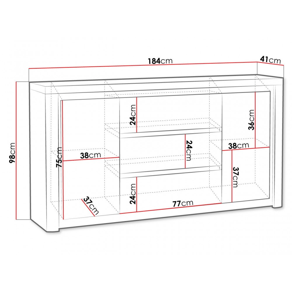 Μπουφές Livinio plus