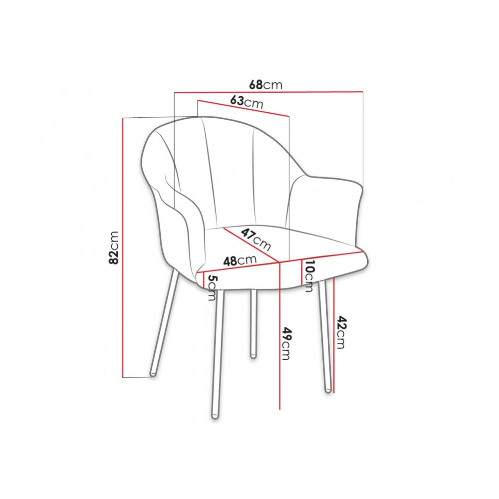Καρέκλα Poter-Mpez