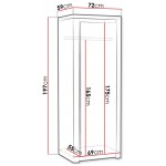 Ντουλάπα Livinio L2