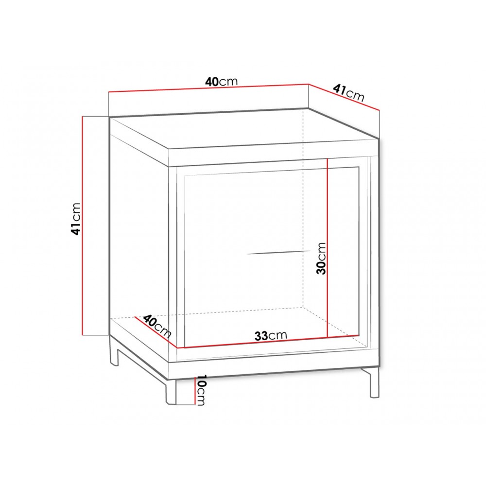 Κομοδίνο Mediolan-Με ποδαρικό