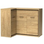 Γωνιακός μπουφές Mediolan 15K-Fusiko-Αριστερή-Χωρίς ποδαρικό