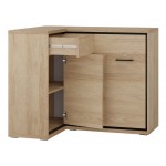 Γωνιακός μπουφές Mediolan 15K-Fusiko-Αριστερή-Χωρίς ποδαρικό