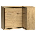 Γωνιακός μπουφές Mediolan 15K-Fusiko-Δεξιά-Χωρίς ποδαρικό