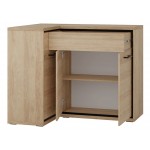 Γωνιακός μπουφές Mediolan 15K-Fusiko Special-Αριστερή-Χωρίς ποδαρικό