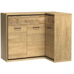 Γωνιακός μπουφές Mediolan 15K-Fusiko Special-Δεξιά-Χωρίς ποδαρικό