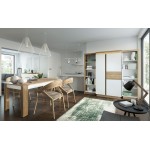 Τραπέζι επεκτεινόμενο Lynx plus-Fusiko-Leuko