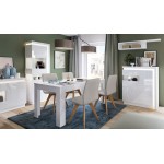 Τραπέζι επεκτεινόμενο Lynx plus-Leuko