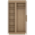 Ντουλάπα Lynx δίφυλλη-Fusiko-Leuko