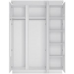 Ντουλάπα Lynx τρίφυλλη-Leuko