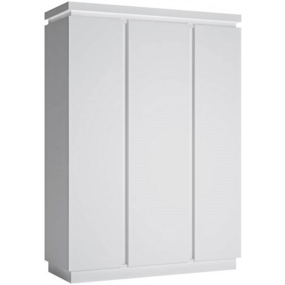 Ντουλάπα Lynx τρίφυλλη-Leuko