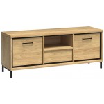 Έπιπλο τηλεόρασης Mediolan-Fusiko-Μήκος: 139 εκ.-Με ποδαρικό