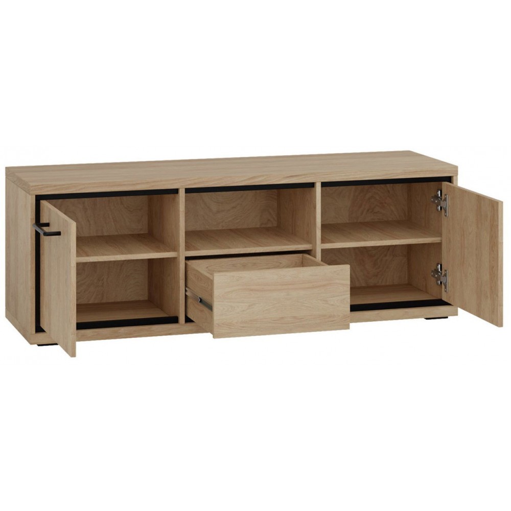 Έπιπλο τηλεόρασης Mediolan-Fusiko-Μήκος: 139 εκ.-Χωρίς ποδαρικό