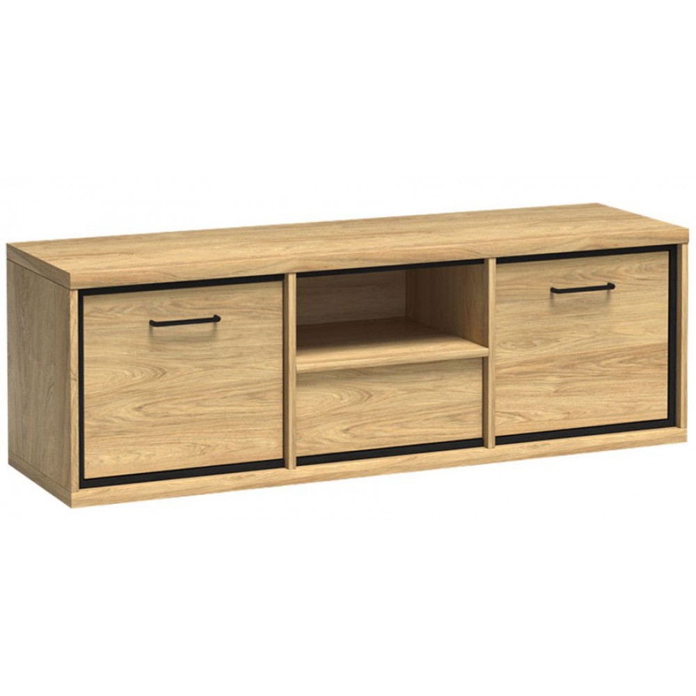 Έπιπλο τηλεόρασης Mediolan-Fusiko-Μήκος: 139 εκ.-Χωρίς ποδαρικό