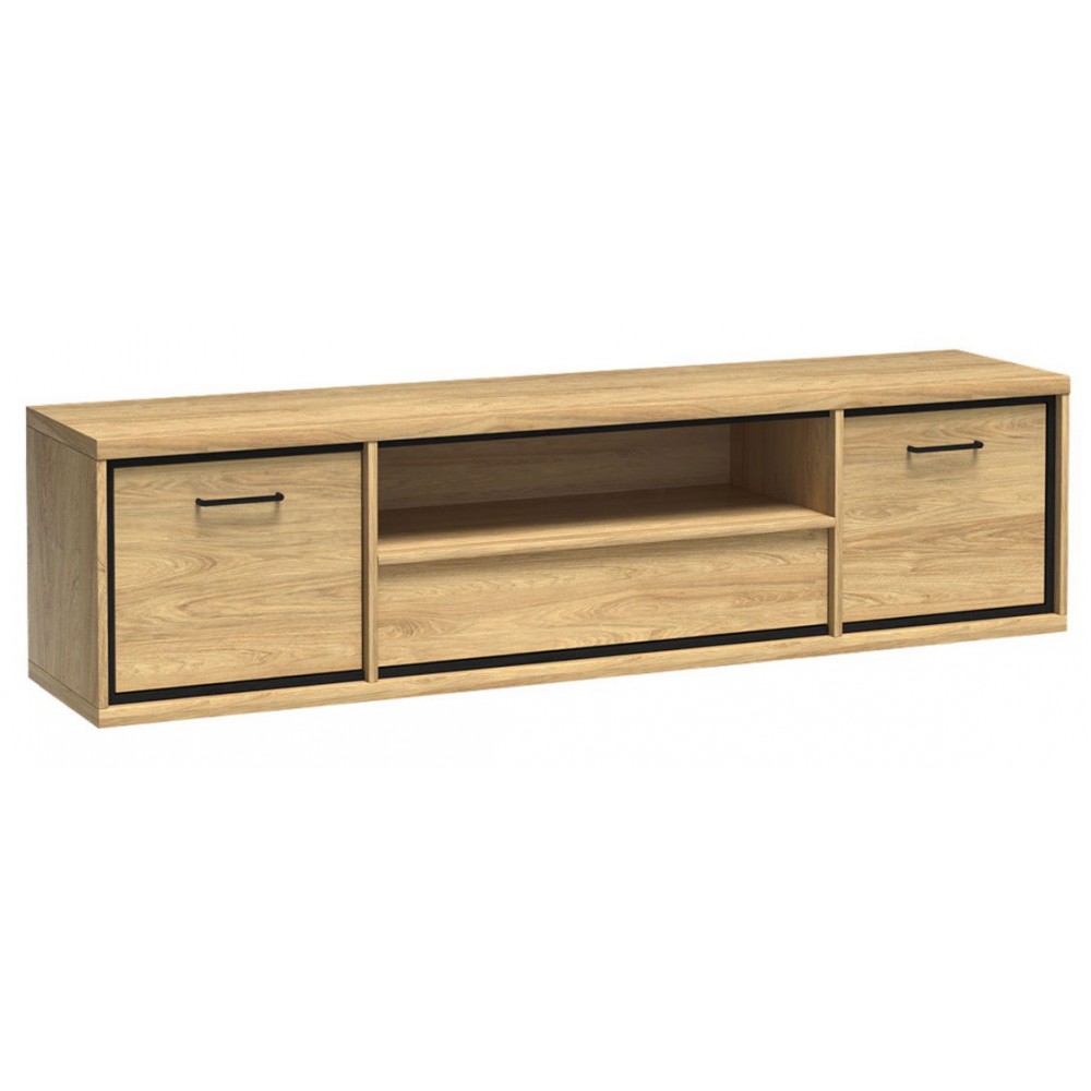 Έπιπλο τηλεόρασης Mediolan-Fusiko-Μήκος: 181 εκ.-Χωρίς ποδαρικό