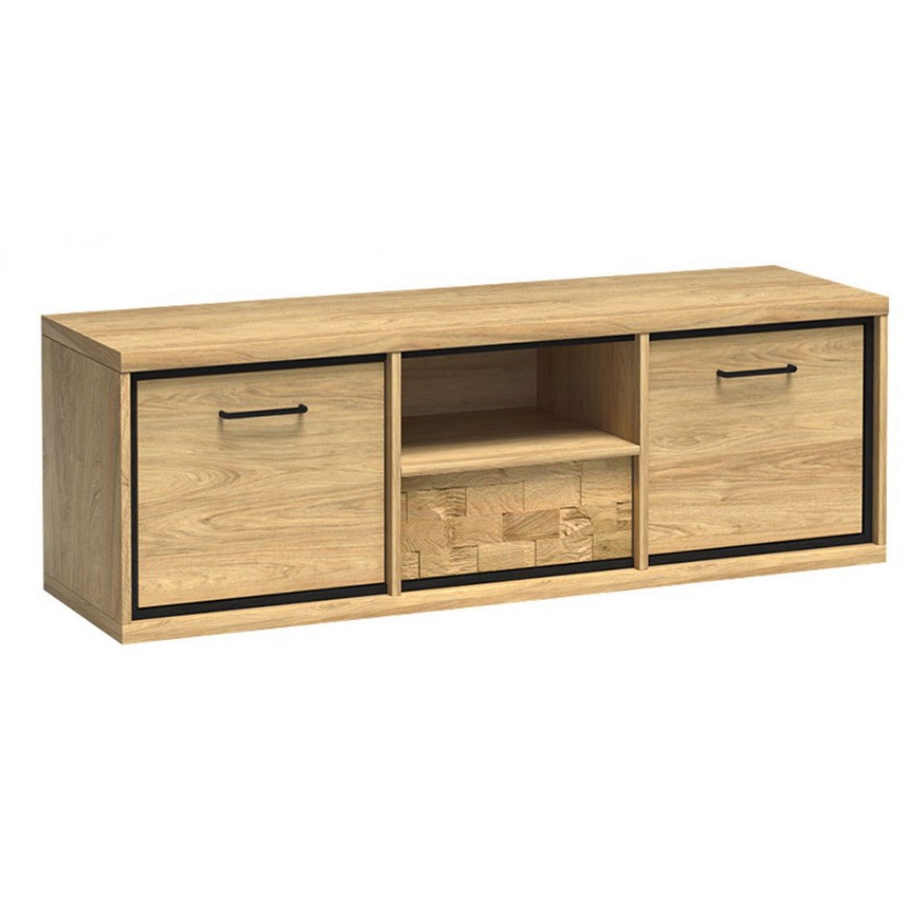 Έπιπλο τηλεόρασης Mediolan-Fusiko Special-Μήκος: 139 εκ.-Χωρίς ποδαρικό