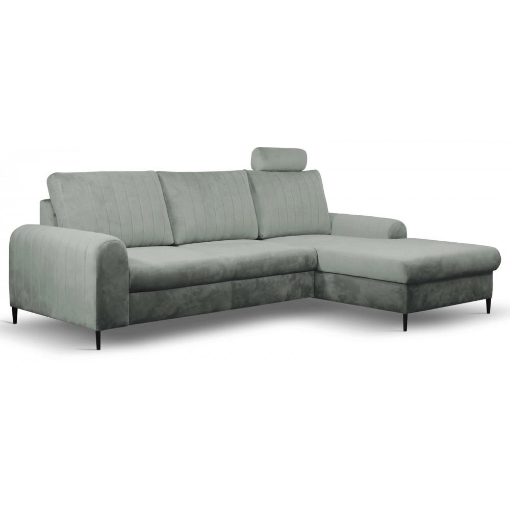 Γωνιακός καναπές Monte-Gkri-Deksia