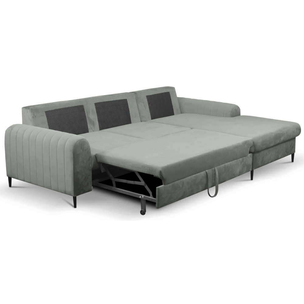 Γωνιακός καναπές Monte-Gkri-Deksia