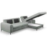 Γωνιακός καναπές Monte-Gkri-Deksia