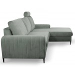 Γωνιακός καναπές Monte-Gkri-Deksia