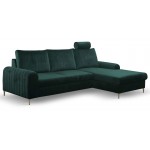 Γωνιακός καναπές Monte-Prasino-Deksia