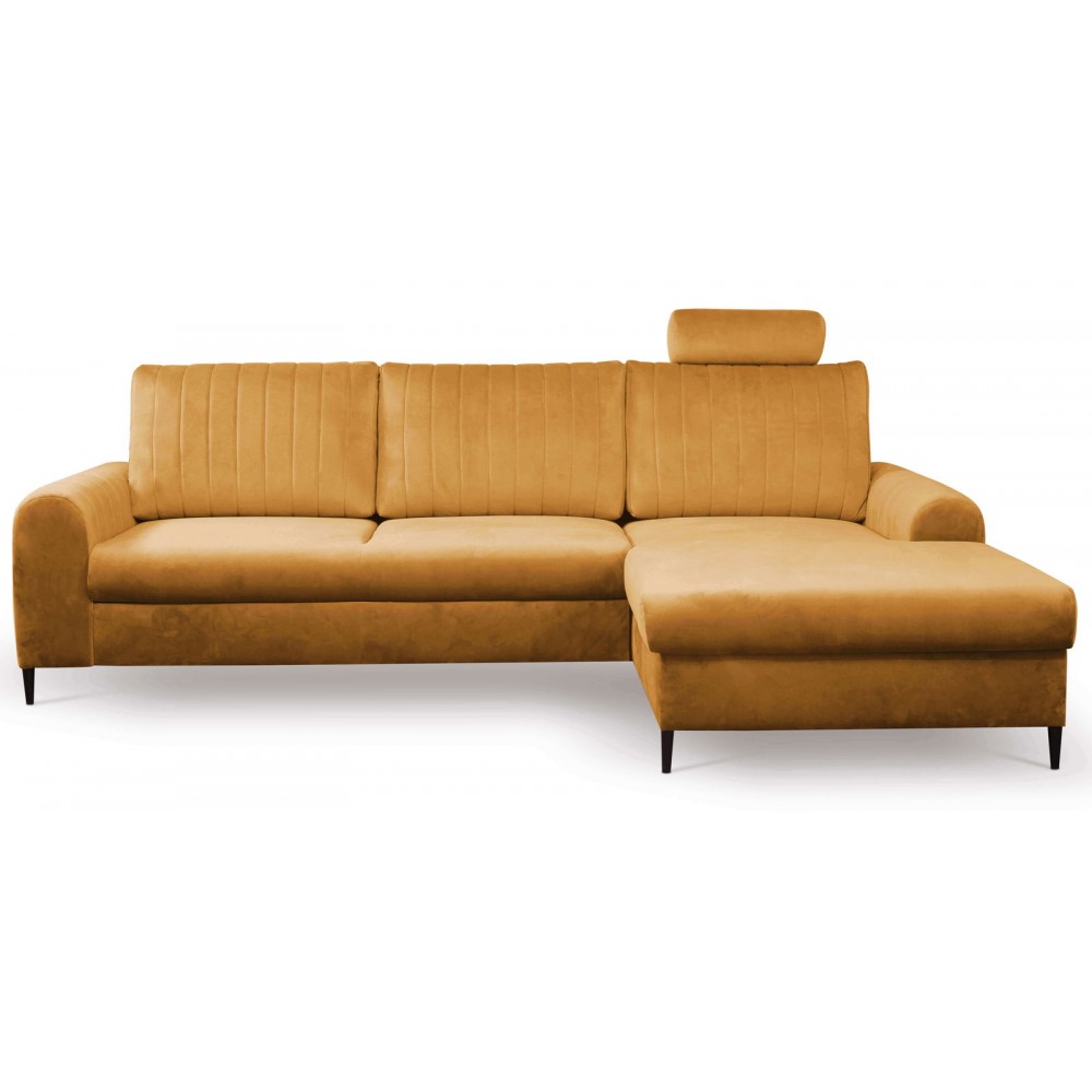 Γωνιακός καναπές Monte-Moustardi-Deksia