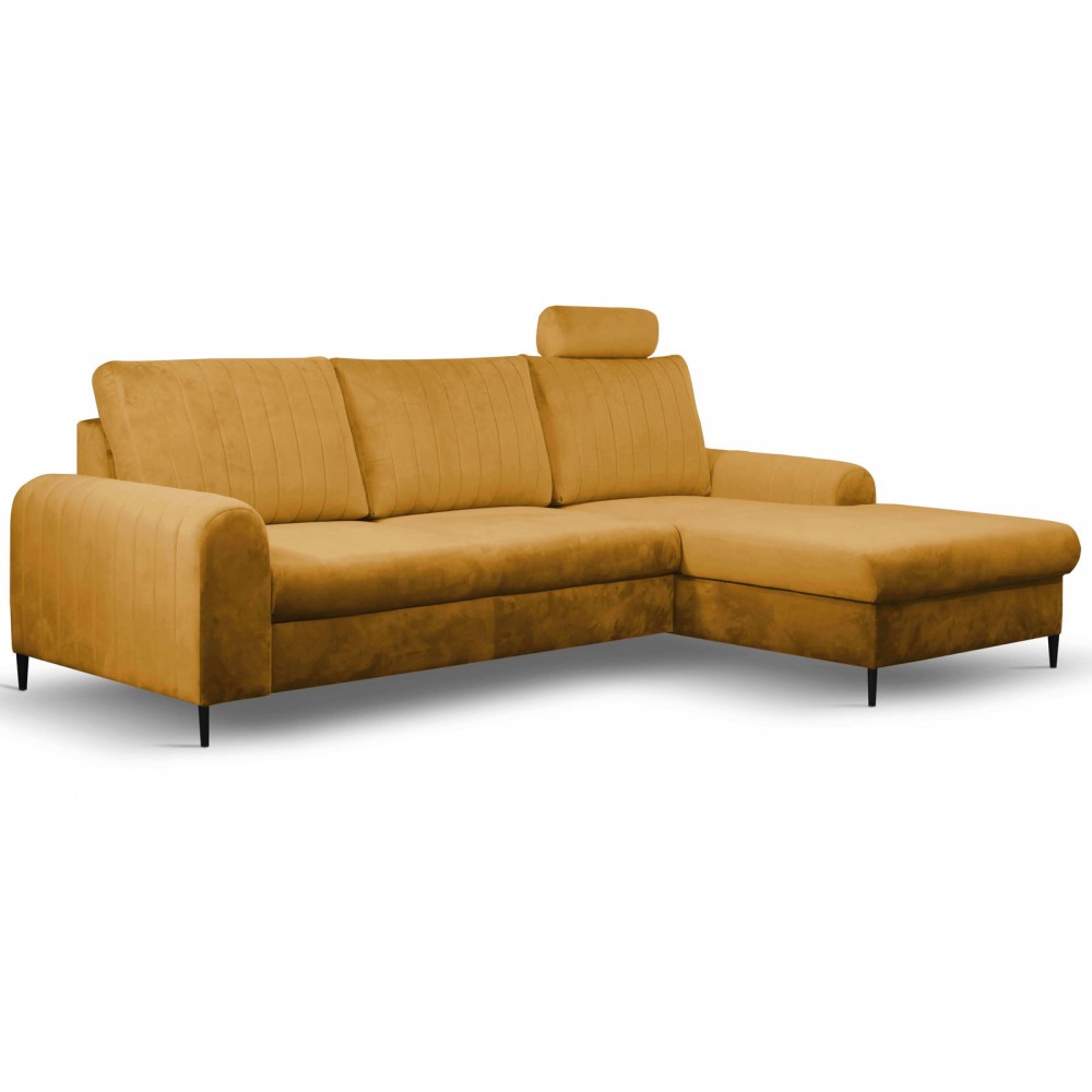 Γωνιακός καναπές Monte-Moustardi-Deksia