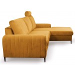 Γωνιακός καναπές Monte-Moustardi-Deksia