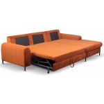Γωνιακός καναπές Monte-Portokali-Deksia