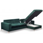 Γωνιακός καναπές Consuegra-Prasino