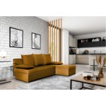 Γωνιακός καναπές Nogi-Moustardi