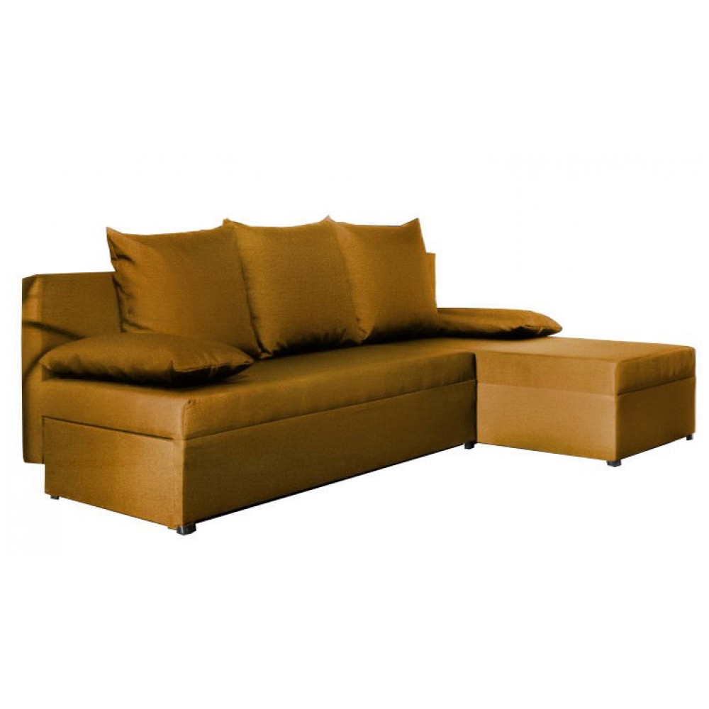 Γωνιακός καναπές Nogi-Moustardi