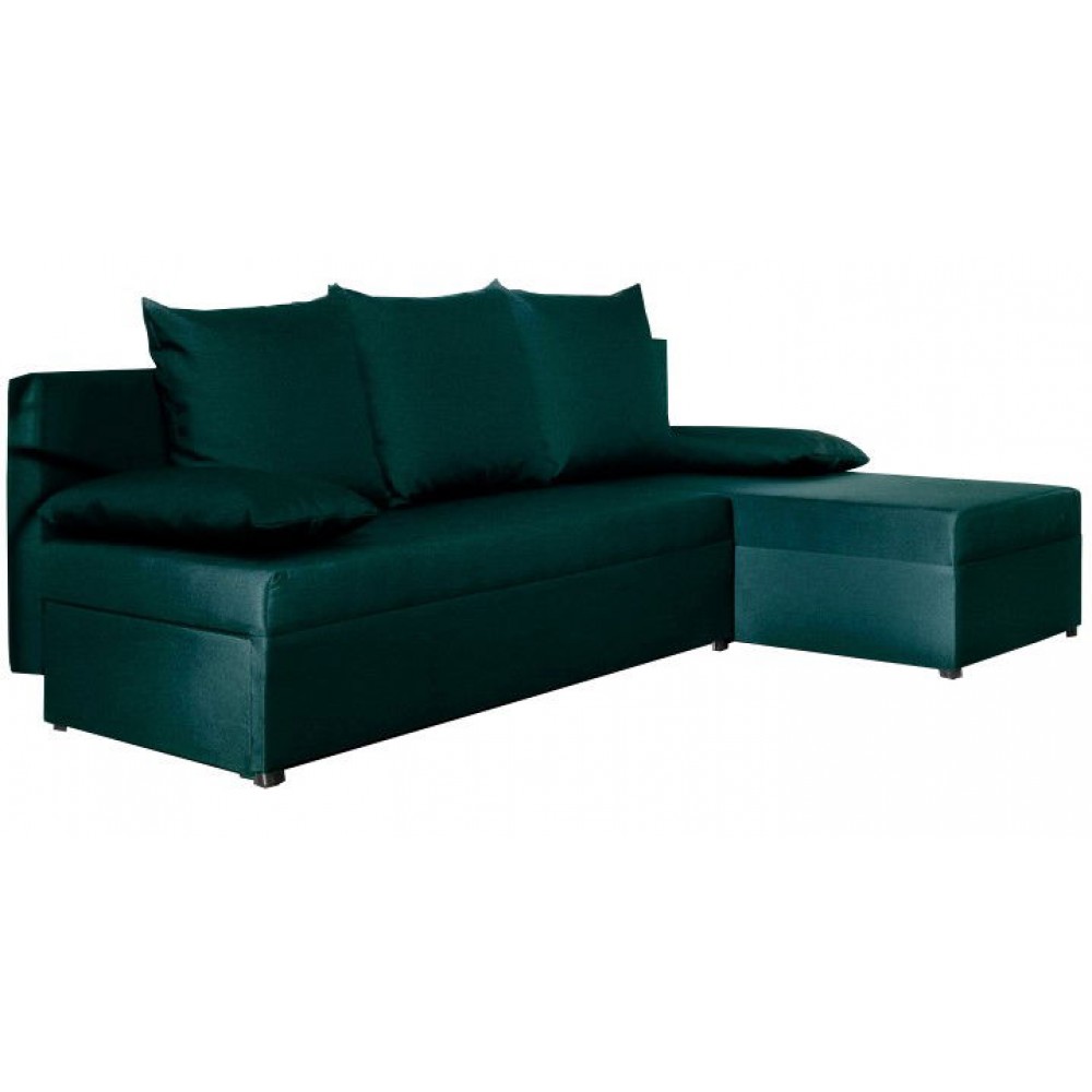 Γωνιακός καναπές Nogi-Prasino