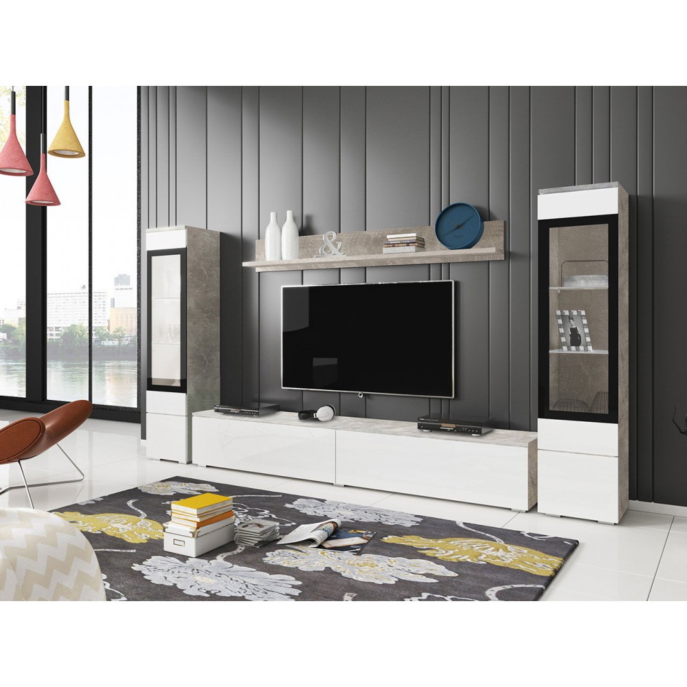 Σύνθετο σαλονιού Vera II-Leuko - Gkri