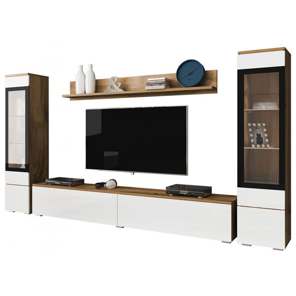 Σύνθετο σαλονιού Vera II-Leuko Fusiko