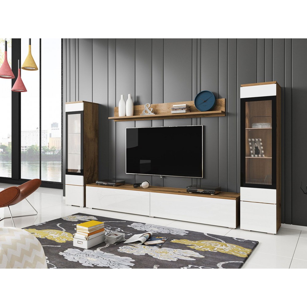 Σύνθετο σαλονιού Vera II-Leuko Fusiko