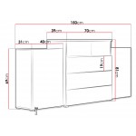 Μπουφές Urban III-Fusiko-Leuko