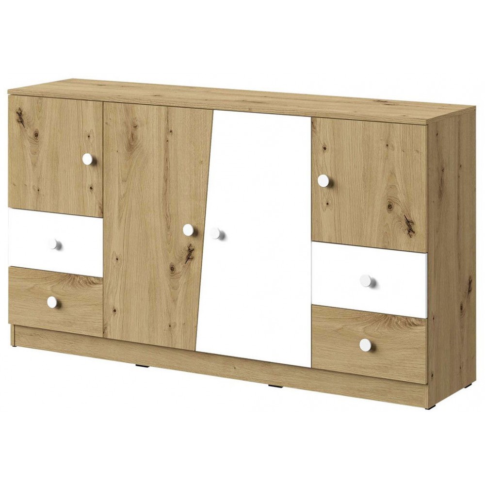 Συρταριέρα Nero 06-Fusiko-Leuko