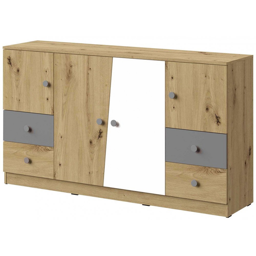 Συρταριέρα Nero 06-Fusiko-Leuko-Gkri