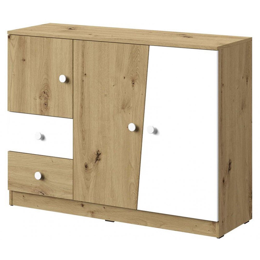 Συρταριέρα Nero 07-Fusiko-Leuko