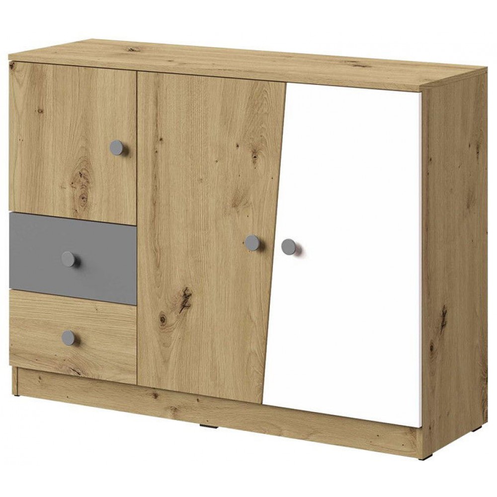 Συρταριέρα Nero 07-Fusiko-Leuko-Gkri