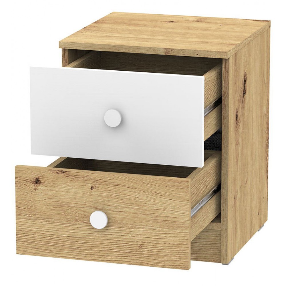 Κομοδίνο Nero 09-Fusiko-Leuko